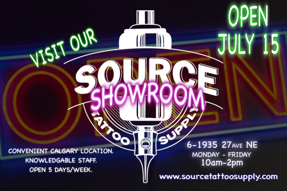 Our Brick & Mortar is opening Calgary!! Source Tattoo Supply
