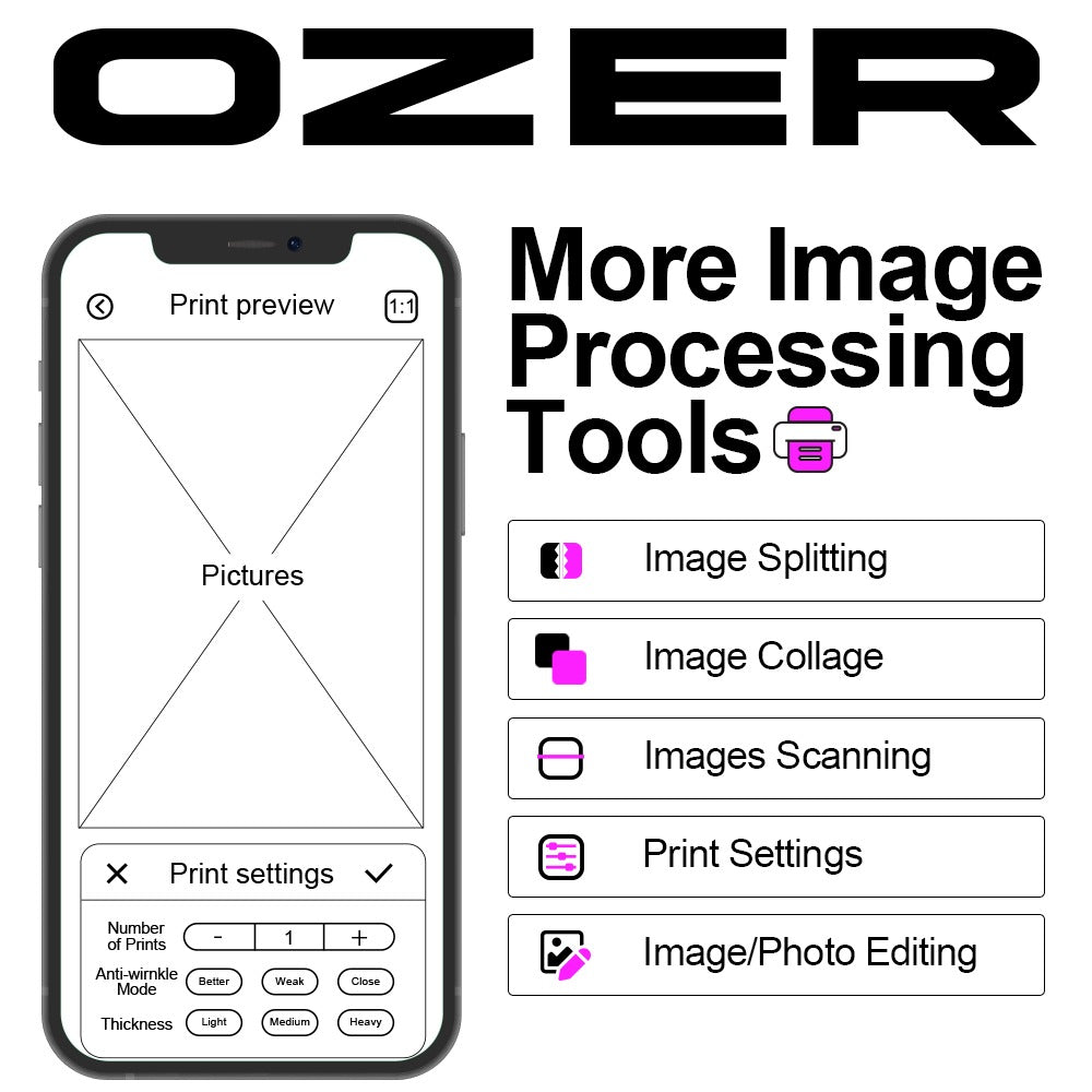 OZER Wireless Stencil Printer