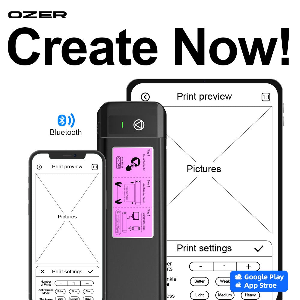 OZER Wireless Stencil Printer