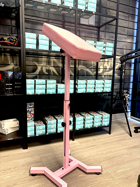 Thick B Tattoo Armrest