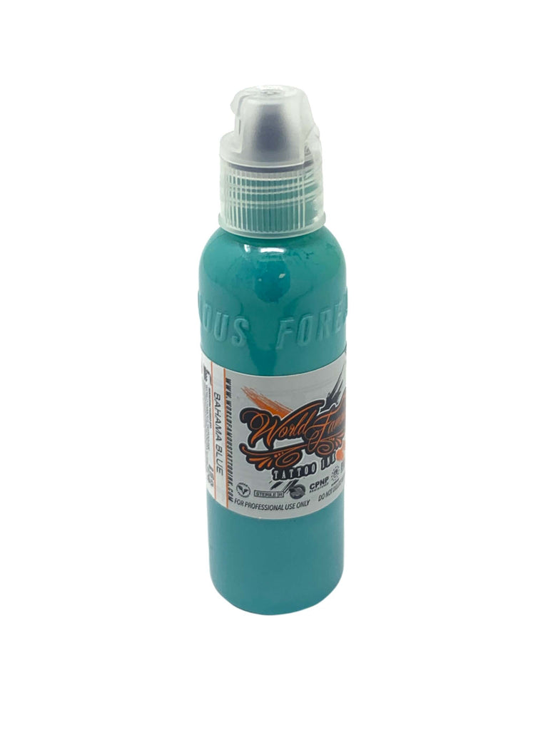 World Famous Tattoo Ink - Individual Bottle Blue Collection