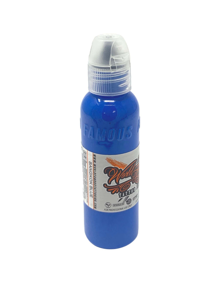 World Famous Tattoo Ink - Individual Bottle Blue Collection