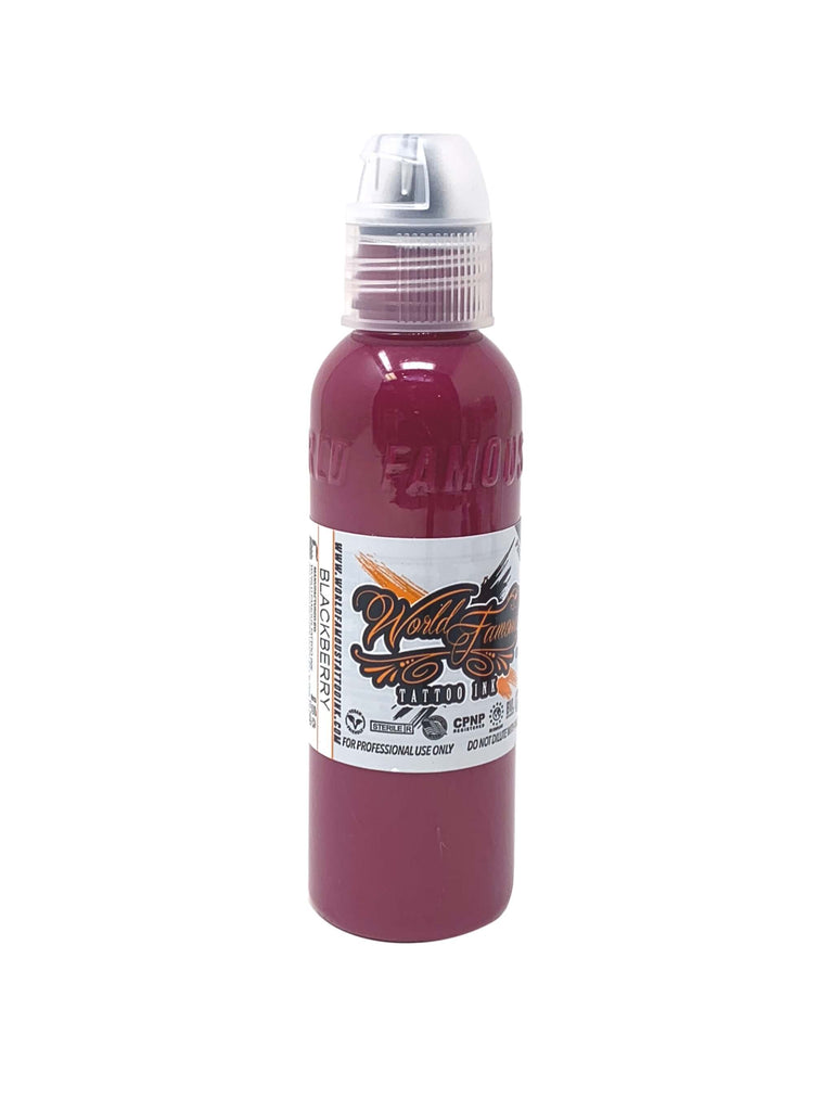 World Famous Tattoo Ink - Individual Bottles Pink & Purple Collection