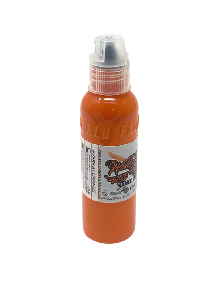 World Famous Tattoo Ink - Individual Bottles Orange Collection