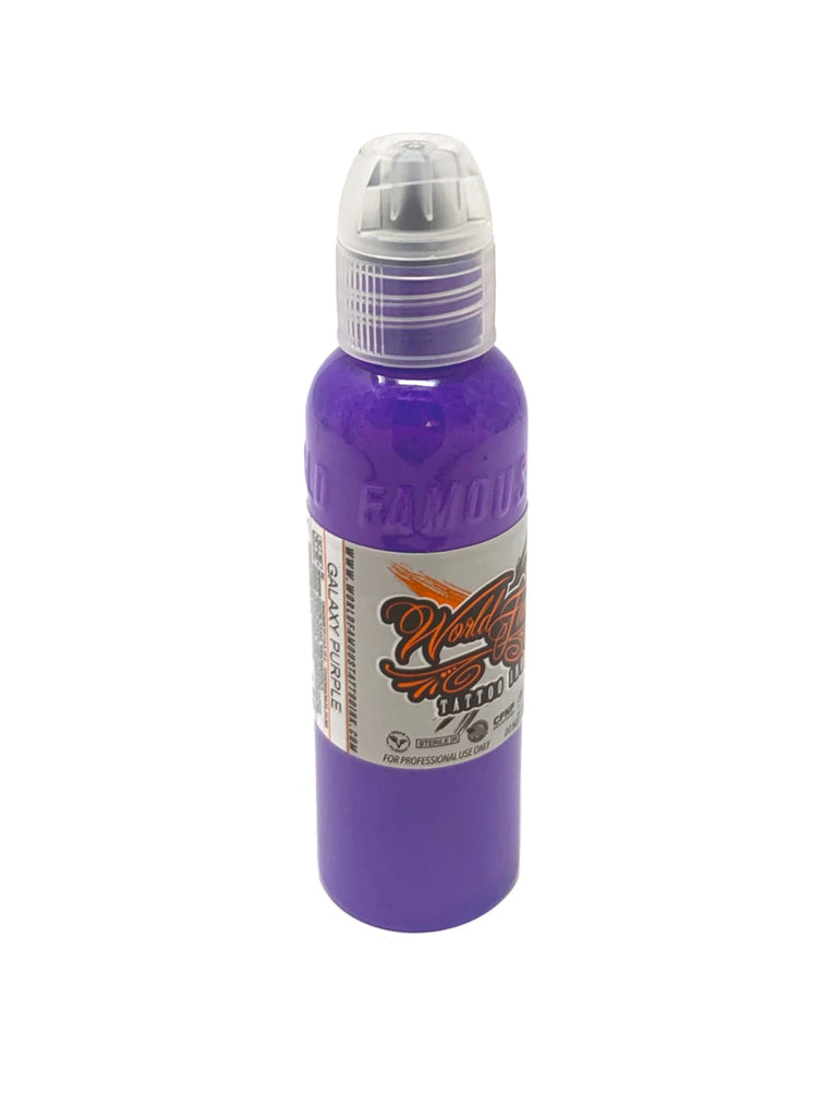 World Famous Tattoo Ink - Individual Bottles Pink & Purple Collection