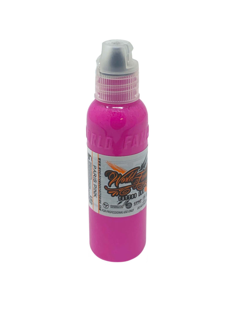 World Famous Tattoo Ink - Individual Bottles Pink & Purple Collection