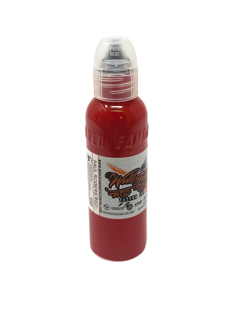 World Famous Tattoo Ink - Individual Bottles Red Collection