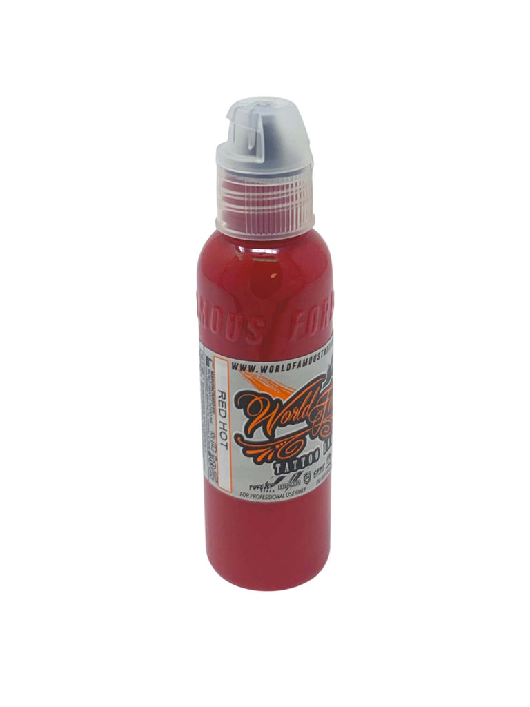 World Famous Tattoo Ink - Individual Bottles Red Collection