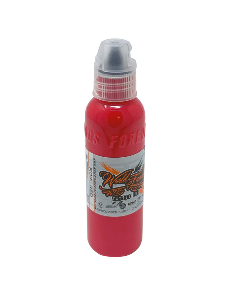 World Famous Tattoo Ink - Individual Bottles Red Collection