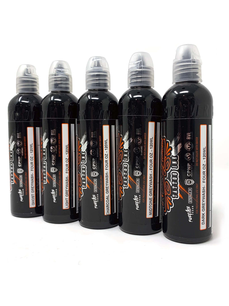 World Famous Tattoo Ink - Individual Bottles Greywash