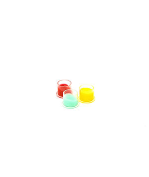 Tattoo Ink Caps- Edgeless and Clear