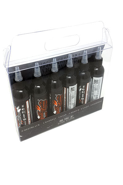 World Famous Tattoo Ink - Opaque Grey and Wash Sets