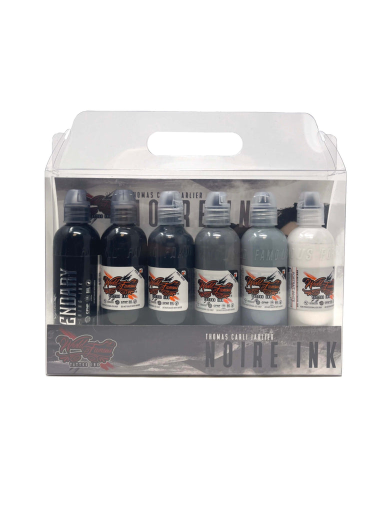 World Famous Tattoo Ink - Opaque Grey and Wash Sets